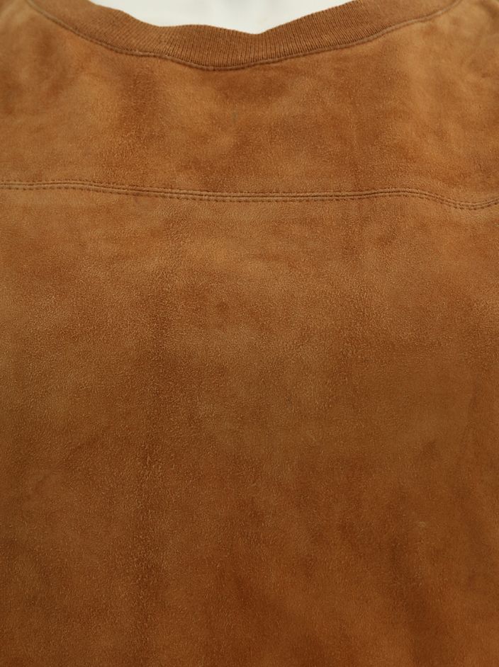 Blusa Hermés Camurça Caramelo - SZ3396 Original | Etiqueta Única