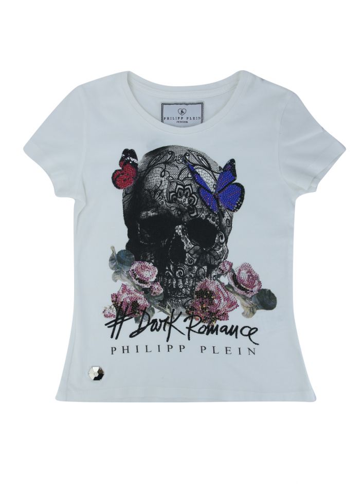 Blusa Philipp Plein Junior Caveira Infantil Original Bch