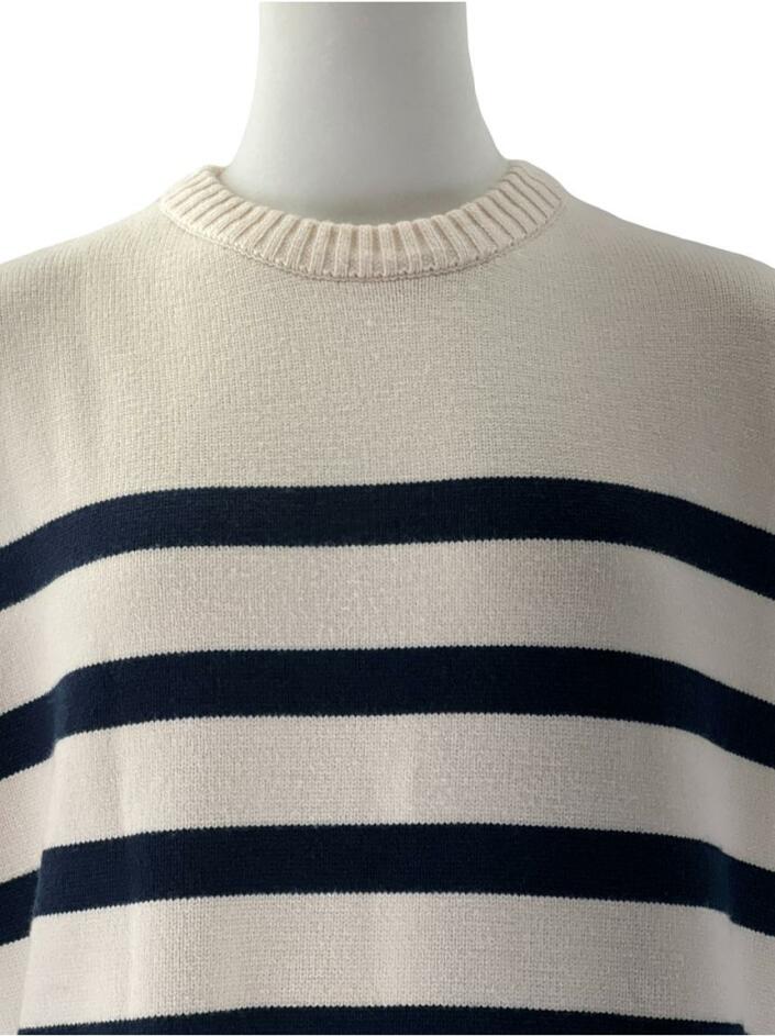 Blusa Zara Tricot Listrado - ZSZ38 Original | Etiqueta Única