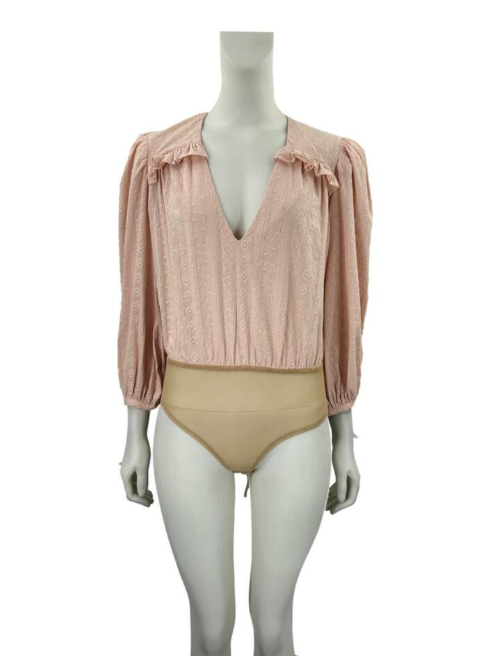 Bdy Rosa Body byNV Renda Rosa - LRB24 Original | Etiqueta Única