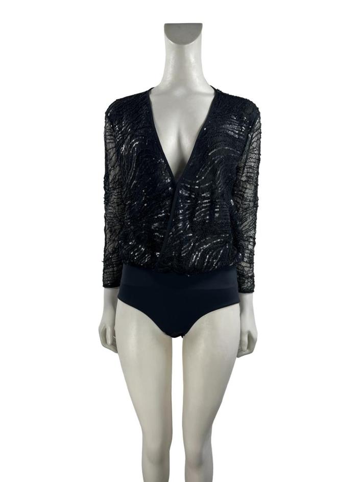 Bdy Rosa Body Rosa Chá Rendado Preto - BJVW50 Original | Etiqueta Única