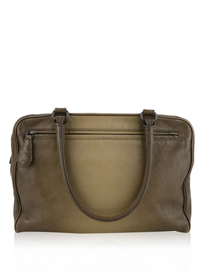 Bottega Veneta Brera Handbag Ombre Leather Small