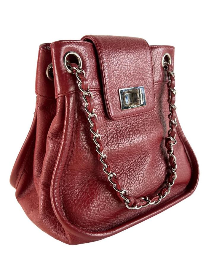 Bolsa Bucket Chanel Mademoiselle Lock Vermelha Vintage - DFFQ12