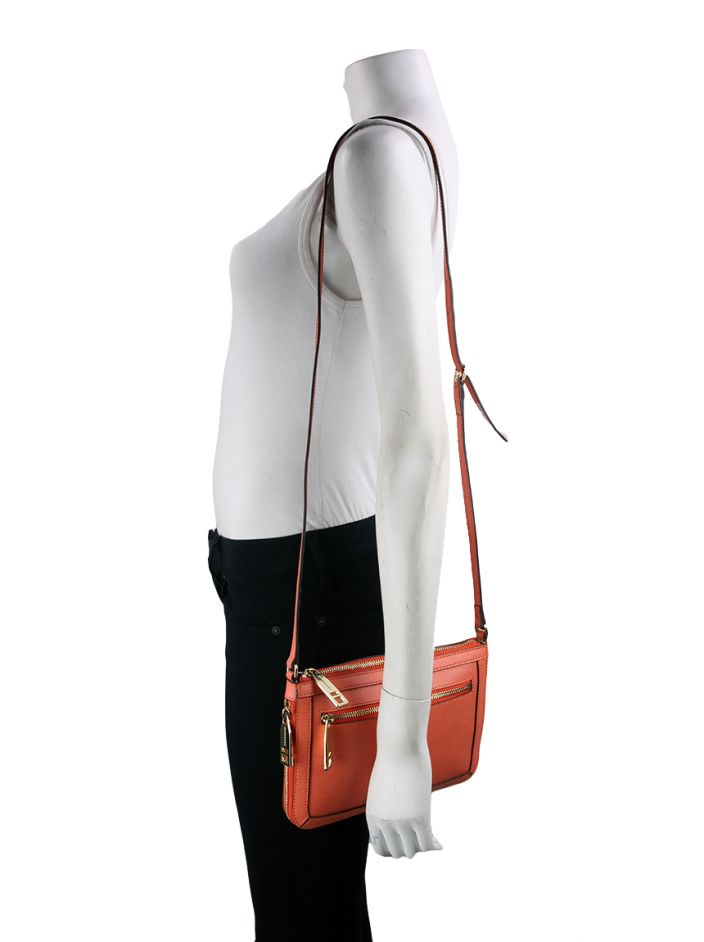 Bolsa Burberry Crossbody Laranja - DCQ25 Original | Etiqueta Única