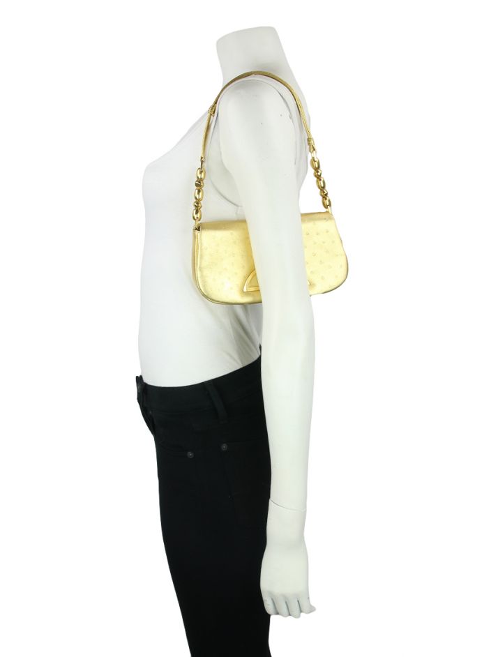 Bolsa Christian Dior Malice Dourada - CXB77 Original | Etiqueta Única