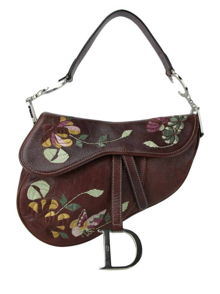 Bolsa Christian Dior Saddle Marrom - BJCI17 Original | Etiqueta Única
