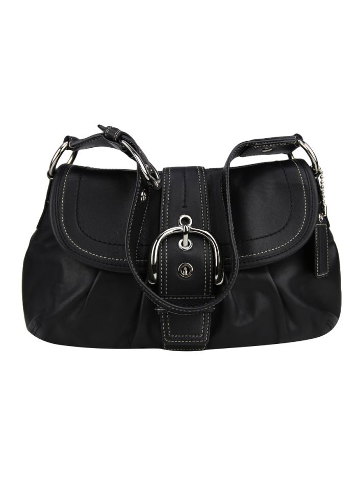 Bolsa Coach Soho Buckle Flap Couro - SD33 Original | Etiqueta Única