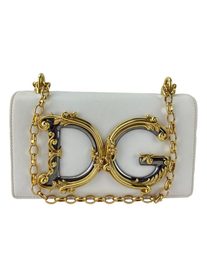 Bolsa com Alça Dolce & Gabbana DG Girls Off White - SZ4622