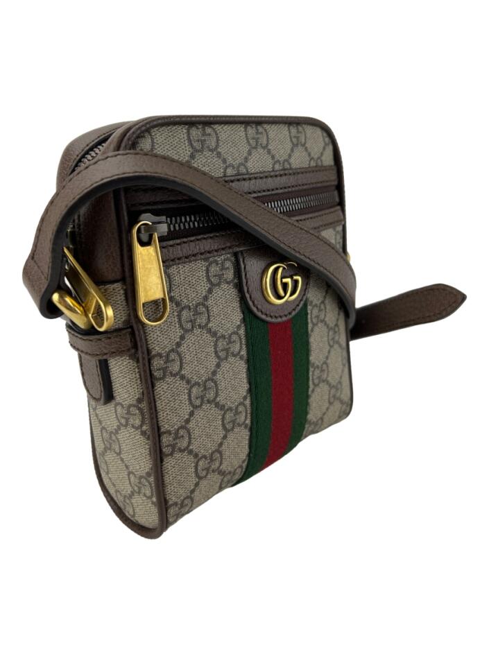 GUCCI ミニバッグ Bolsa com Alça Gucci Ophidia Mini Monograma GG - BILI24 Original