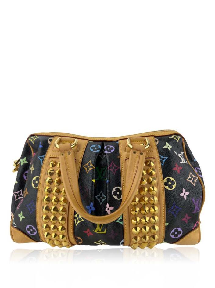 Nécessaire Louis Vuitton - Pequena - Bege Estampada - Bolsas