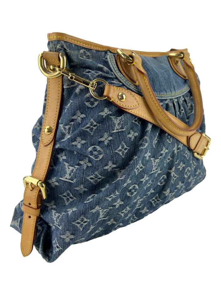 バッグ LV Bolsa com Alça Louis Vuitton Neo Cabby GM Monogram Denim - AGZW1