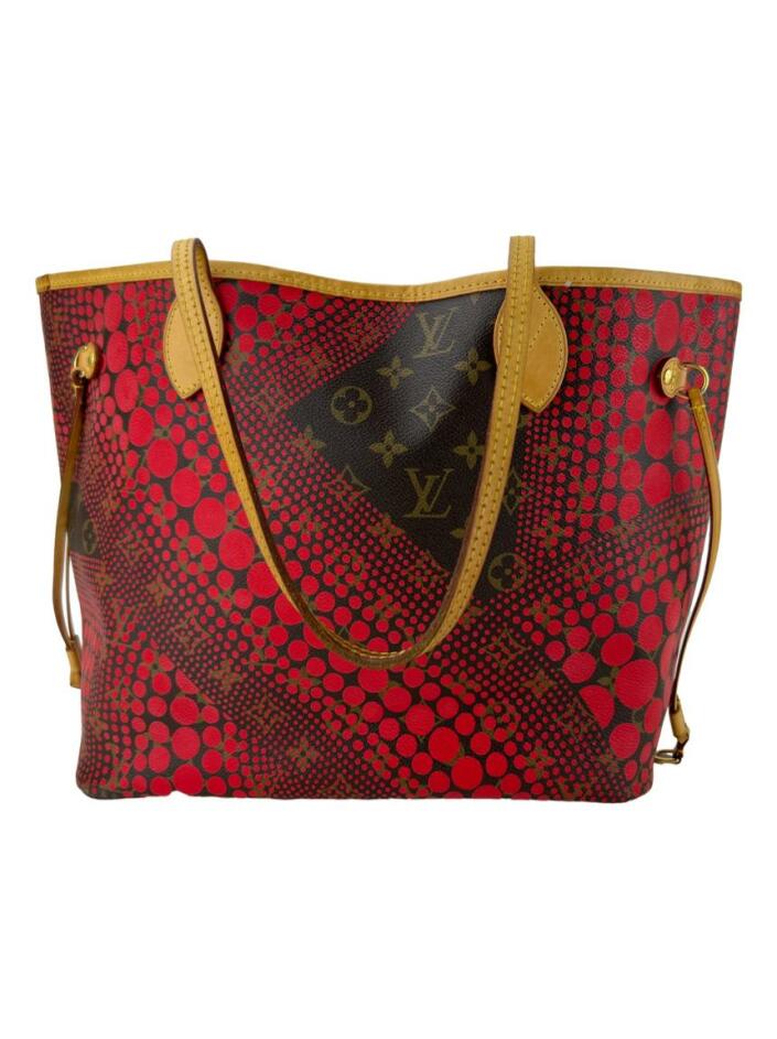 Bolsa Tote Louis Vuitton Neverfull x Yayoi Kusama MM Monograma