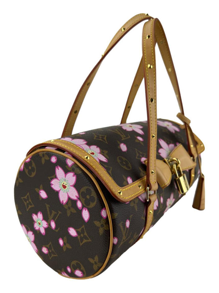 Bolsa com Alça Louis Vuitton Papillon Bowling Cherry Blossom