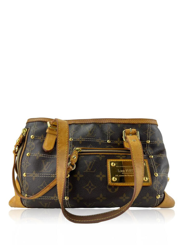 Bolsa com Alça Louis Vuitton Riveting Monograma Original - QWA2