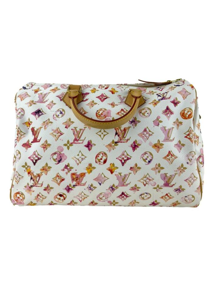 Louis Vuitton White Watercolor Aquarelle Speedy 35