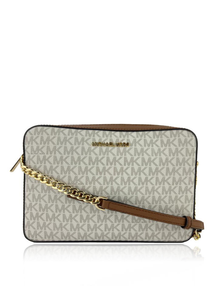 Bolsa michael kors discount jet set monogram