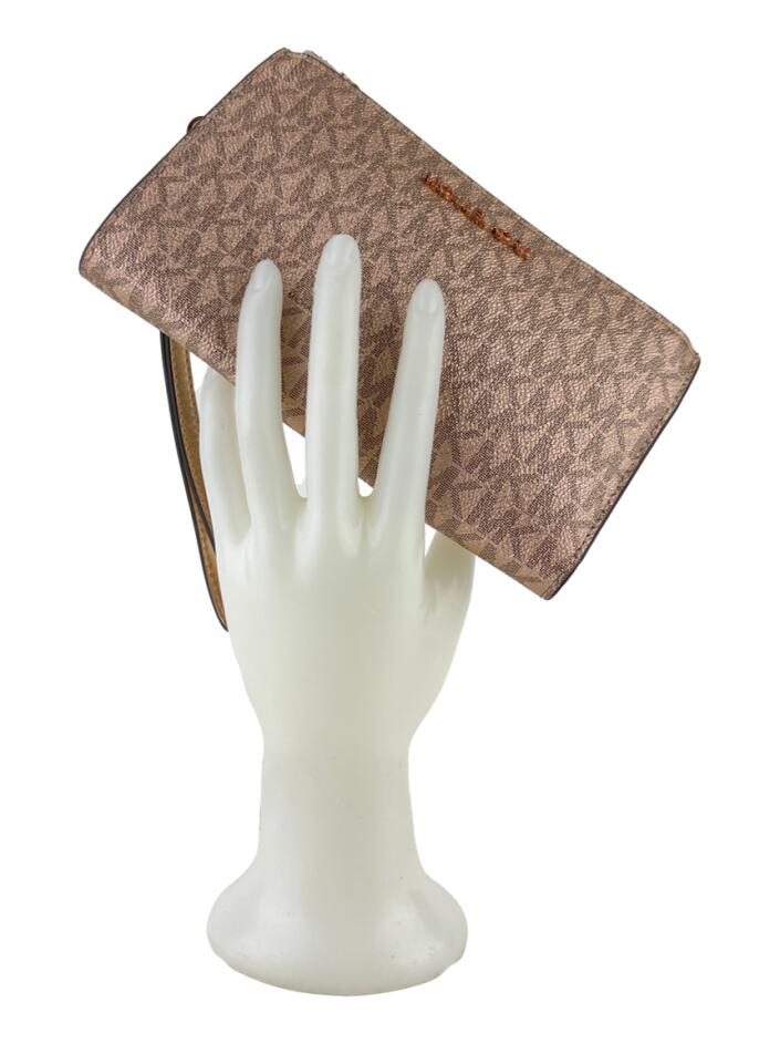 Carteira Michael Michael Kors Jet Set Travel Wristlet Signature
