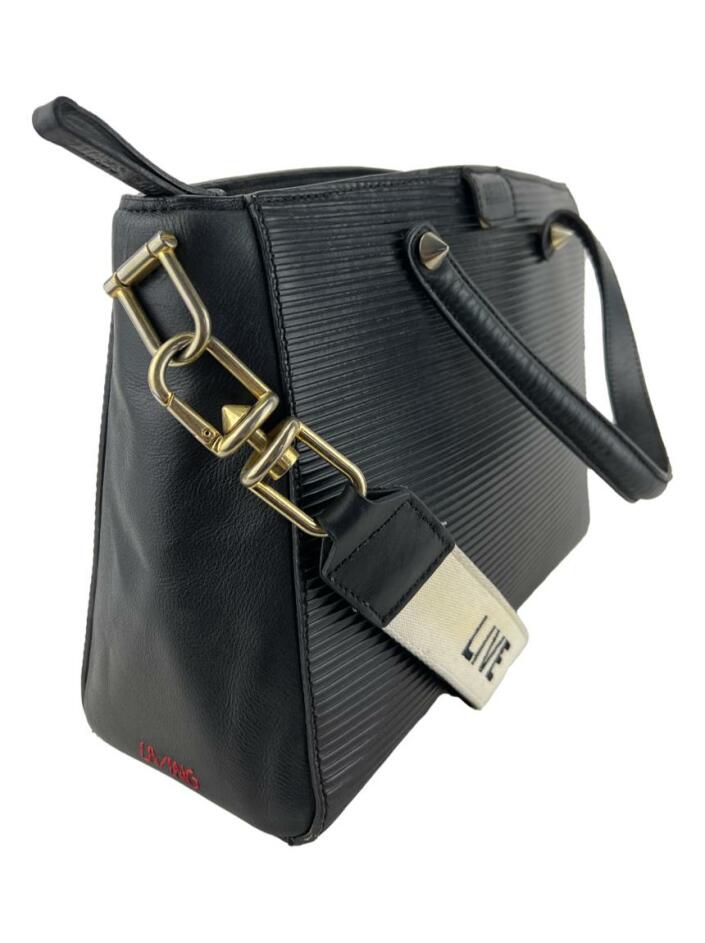 Bolsa com Alça Schutz Live Love Couro Preta - TDA275 Original