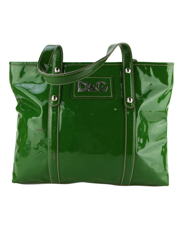 Bolsa Dolce & Gabbana Estelle Verniz Verde - RNG40 Original