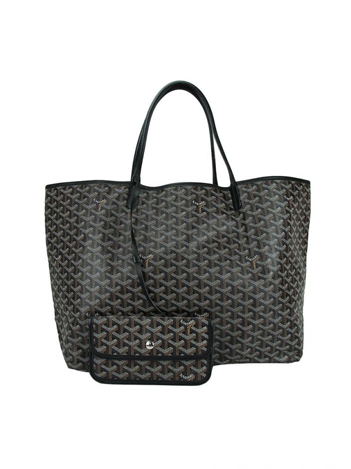 Bolsa Goyard St. Louis Preta - BBN1 Original | Etiqueta Única