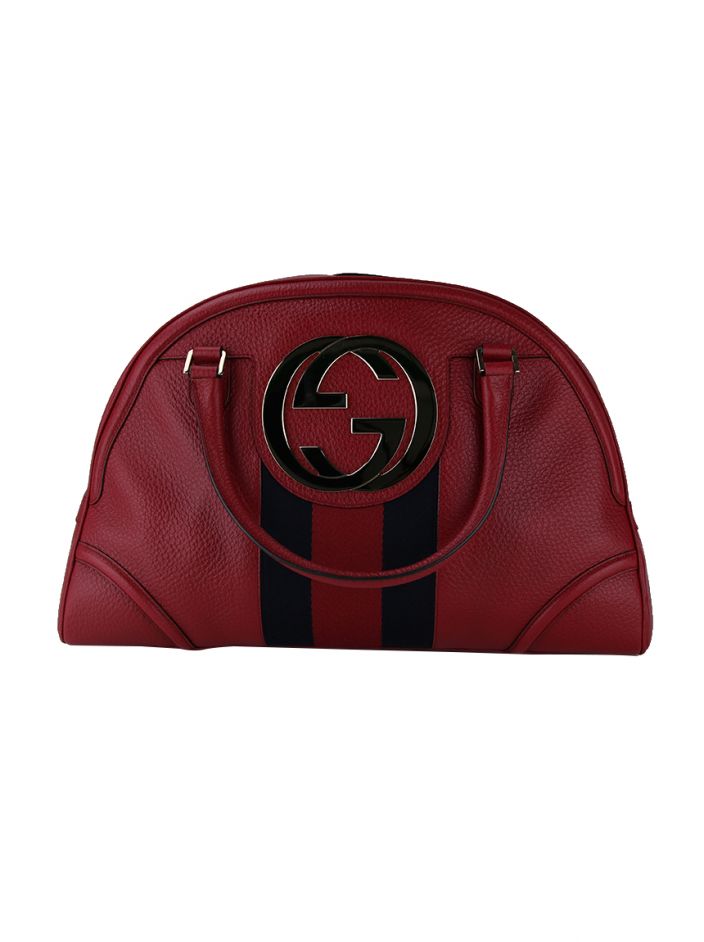 Bolsa Gucci Blondie Bowler Vermelha Original BYU7 Etiqueta Única