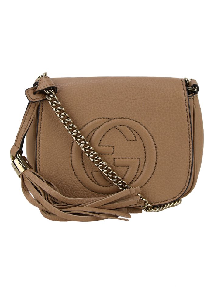 bolsa gucci soho chain crossbody