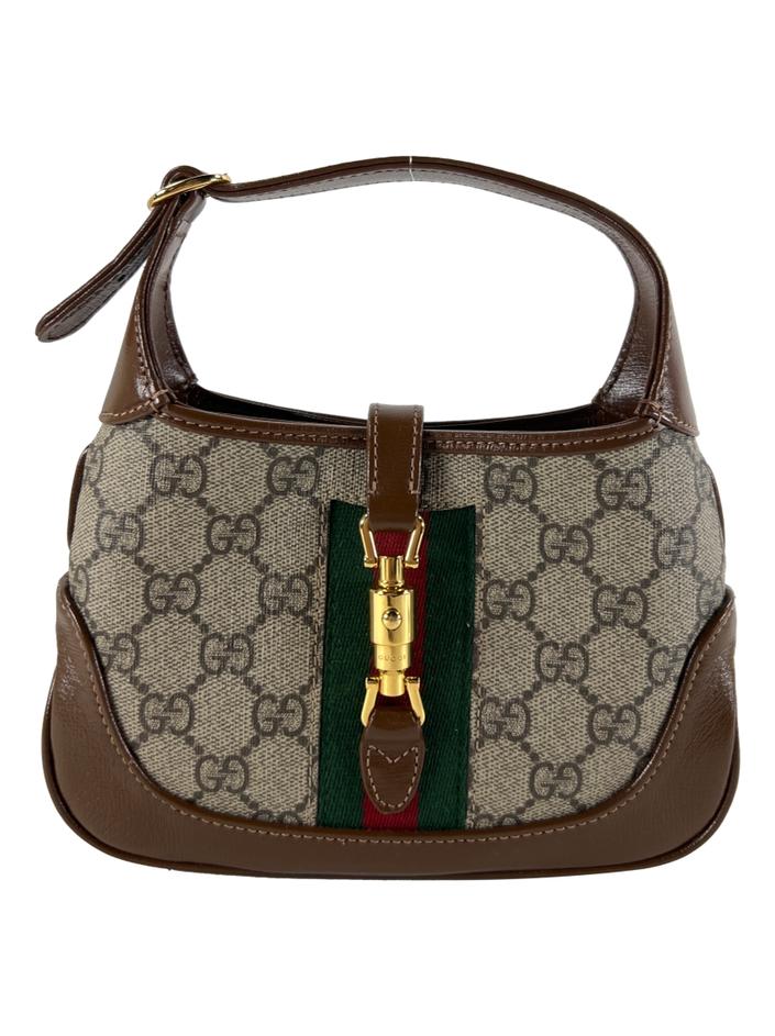 Bolsa Hobo Gucci Jackie 1961 Mini GG Supreme Monograma - CTWD5
