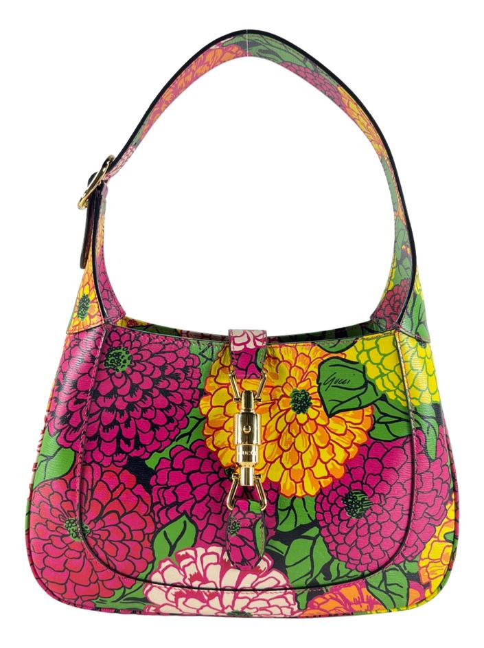 Bolsa Hobo Gucci x Ken Scott Jackie 1961 Jardin D'Avril Floral
