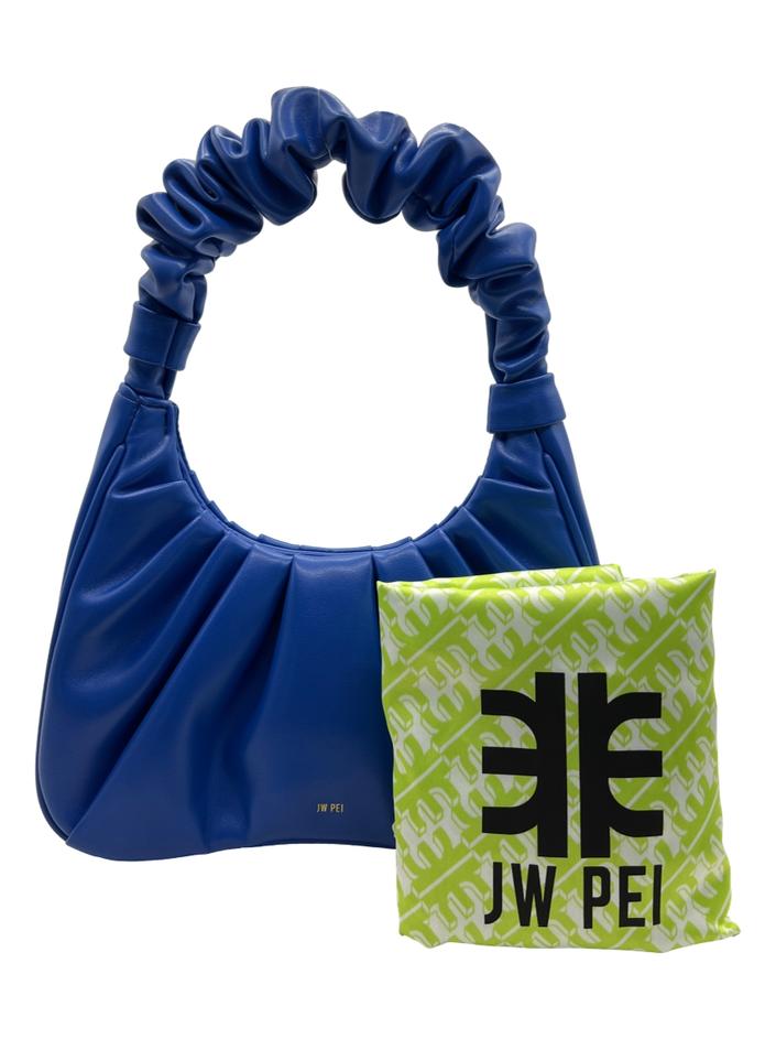 Bolsa Hobo Lafort Couro Azul - CQZO2 Original - | Etiqueta Única