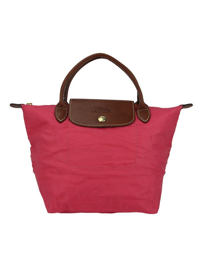 Bolsa Longchamp Le Pliage S Rosa Original Etiqueta Unica