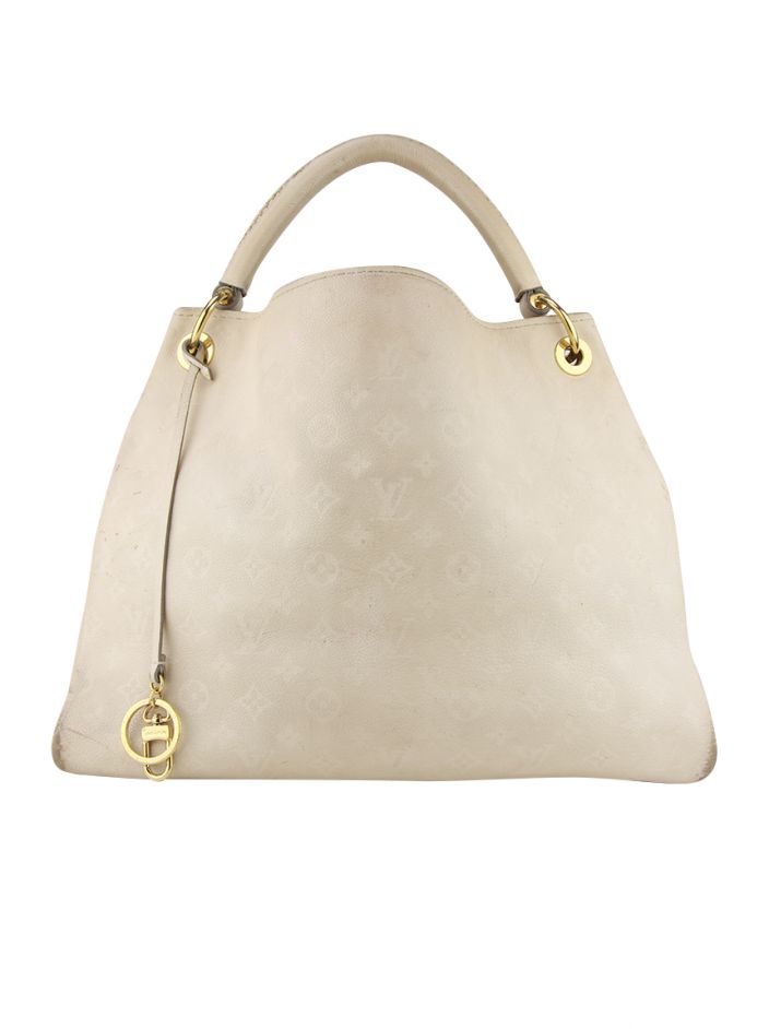 Bolsa Louis Vuitton Original Empreinte Lumineuse MM Off White Feminina