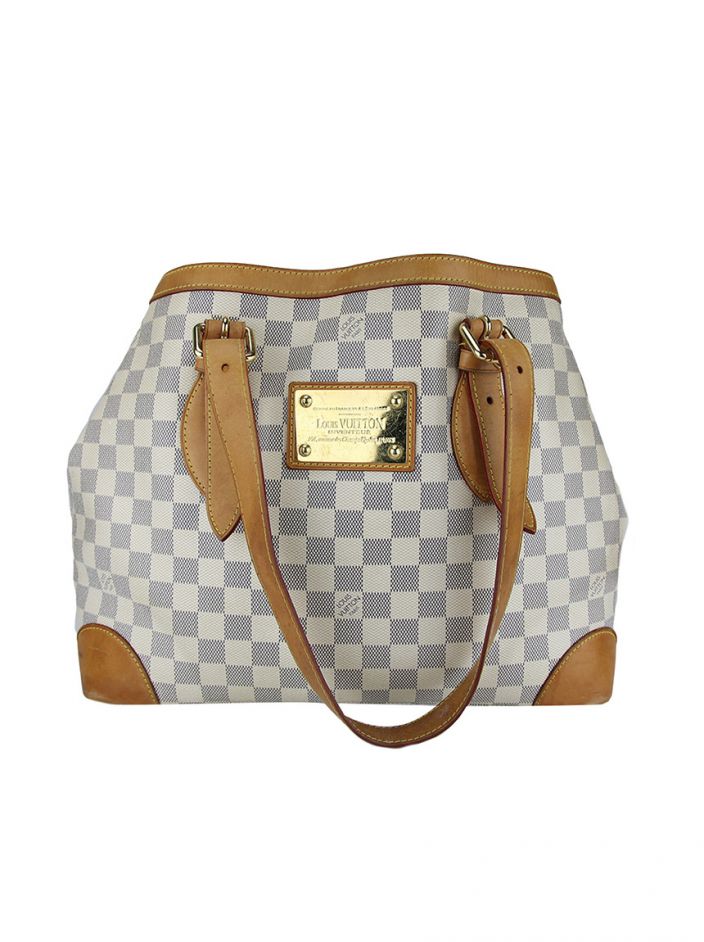 Bolsa Louis Vuitton Hampstead Damier Azur - BLI3 Original