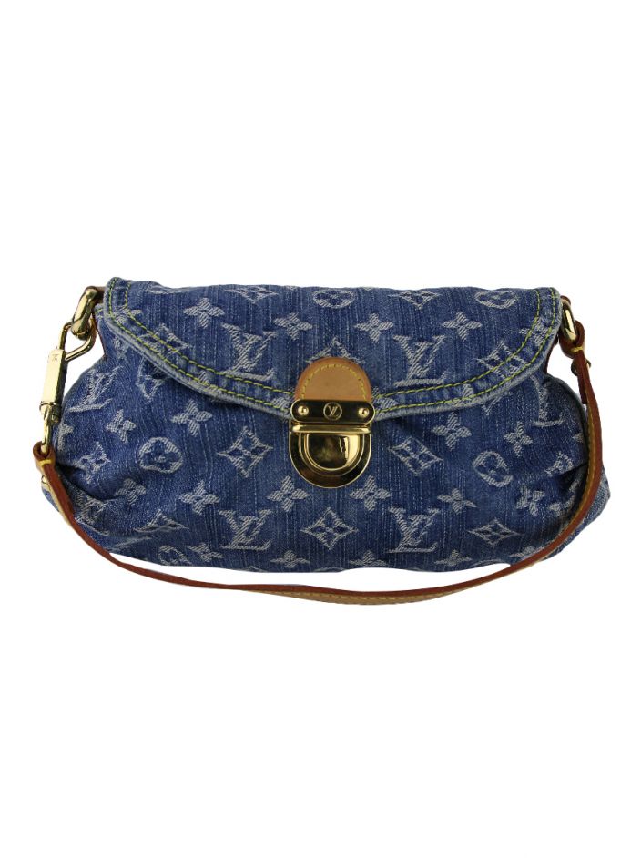 Bolsa Louis Vuitton Mini Pleaty Denim - FJP43 Original | Etiqueta