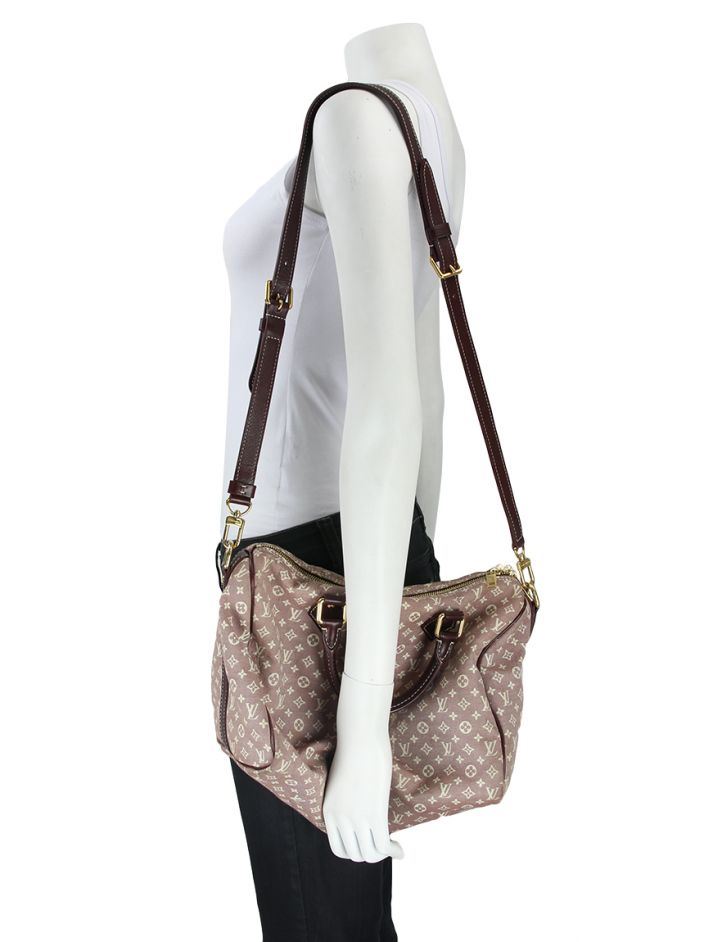 Bolsa Louis Vuitton Speedy Mini Lin Encre Idylle Bandouliere 30