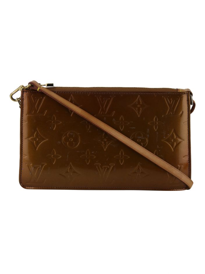 Bolsa Louis Vuitton Verniz Lexington Pochette Bronze - KOZ1