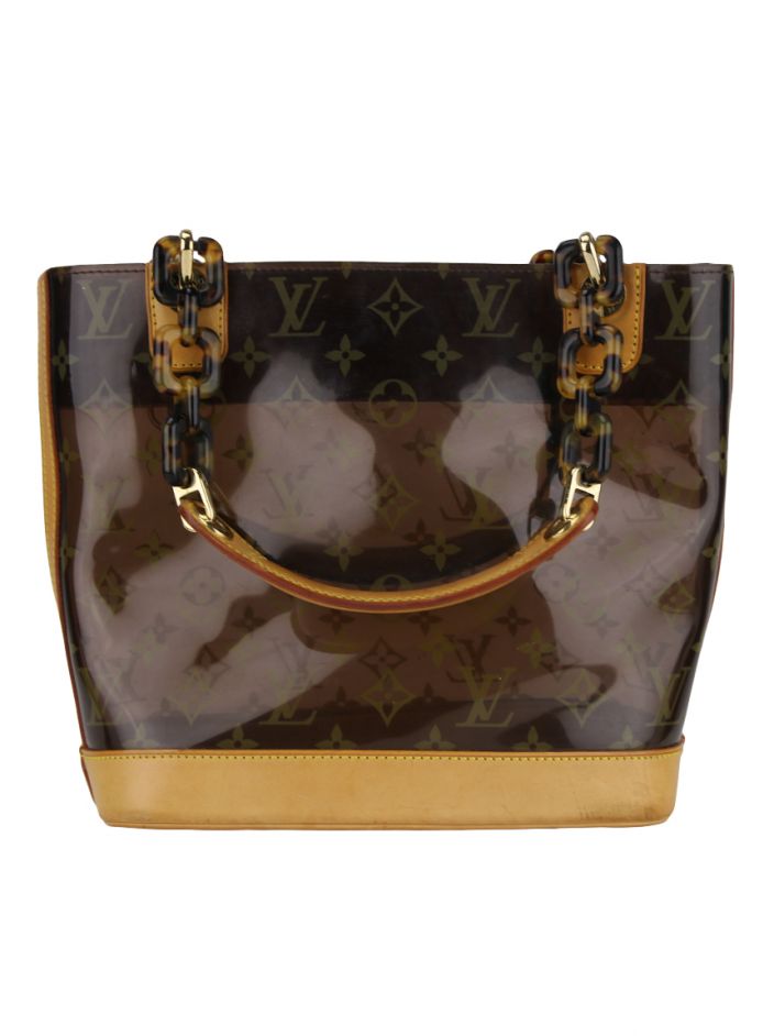 Bolsa Louis Vuitton Vinyl Monogram Ambre PM - DLJ37 Original