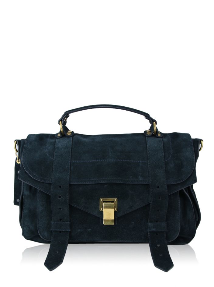 Bolsa Proenza Schouler PS1 Large Azul Original DZX1 Etiqueta nica