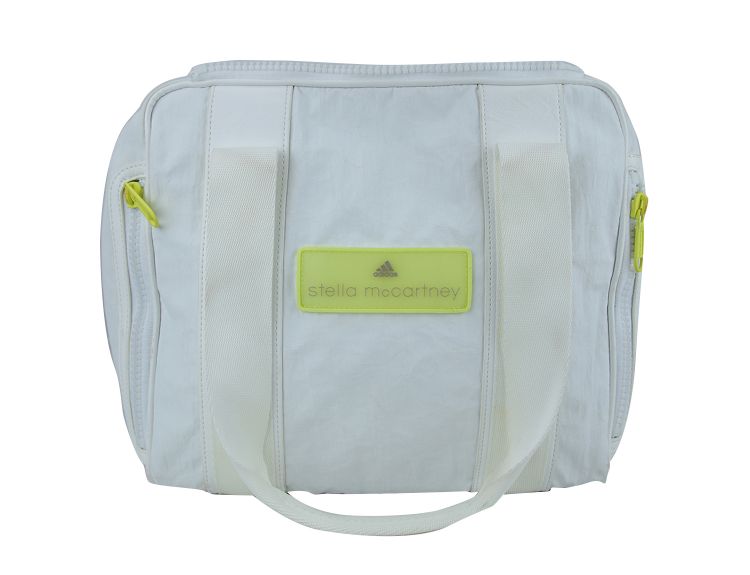 Bolsa Stella McCartney Adidas Nylon Branco Original Etiqueta Unica