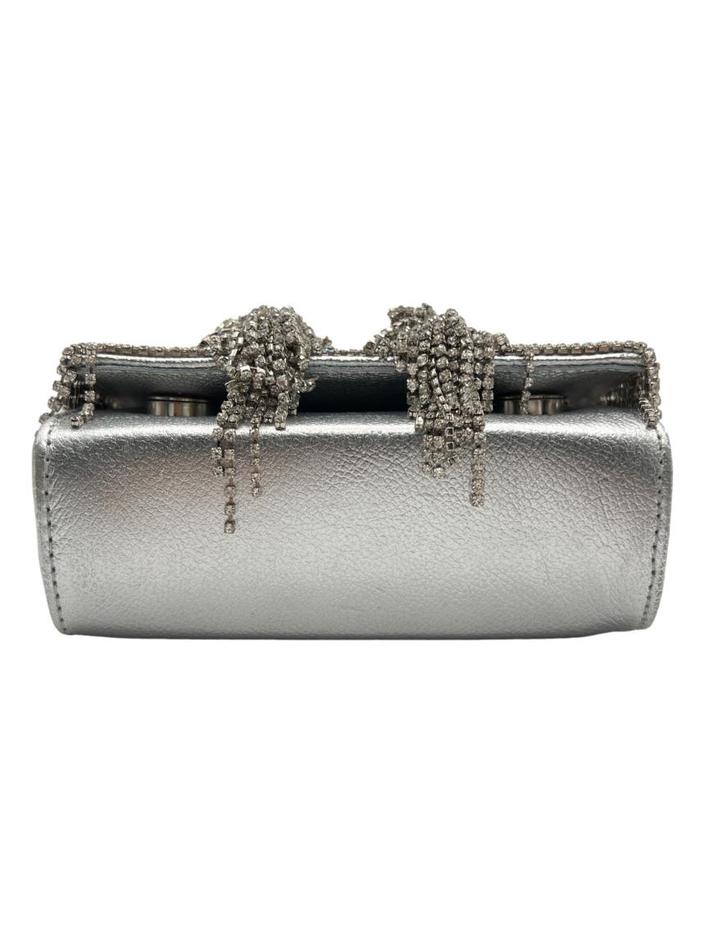 Bolsa Tiracolo Alexandre Pavão Crystal Bag Mini Prateada - CGLG7 ...