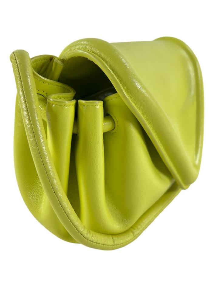 Bolsa Tiracolo Bottega Veneta Beak Triangle Flap Verde - JQV256