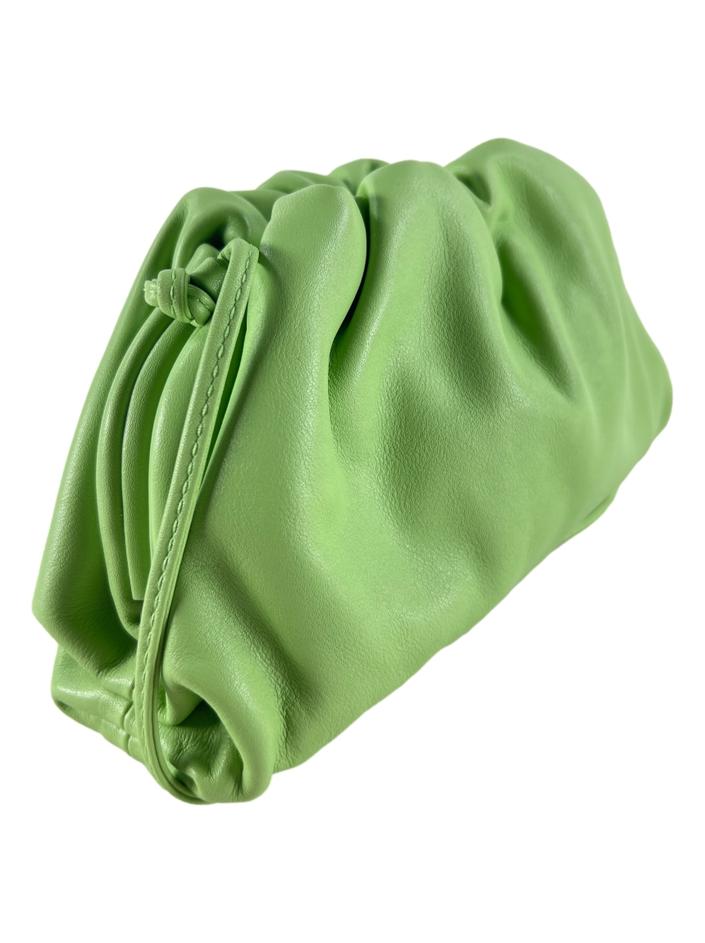 BOTTEGA VENETA The Pouch ミニ グリーン Bolsa Tiracolo Bottega Veneta The Mini Pouch Verde - DAYU6