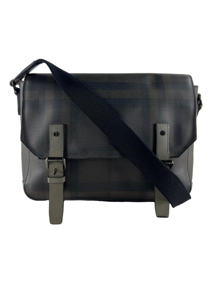 Bolsa Tiracolo Burberry Messenger Check Cinza - CLXN16 Original