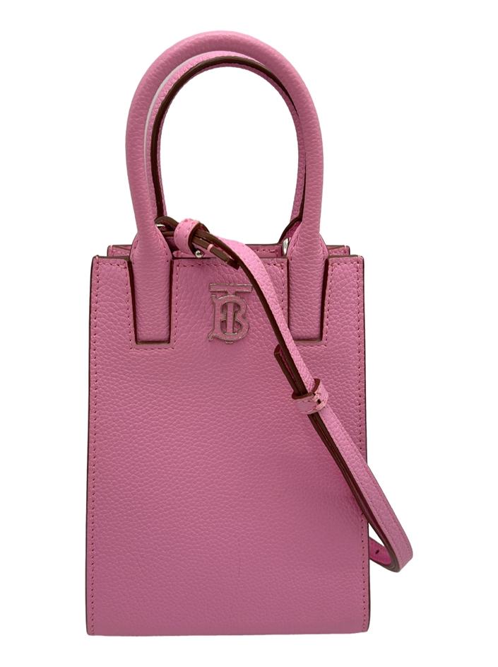 Bolsa Tiracolo Burberry TB Logo Phone Rosa - CTRR2 Original