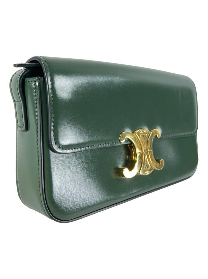 Bolsa Tiracolo Celine Claude Triomphe Verde - DDVK27 Original