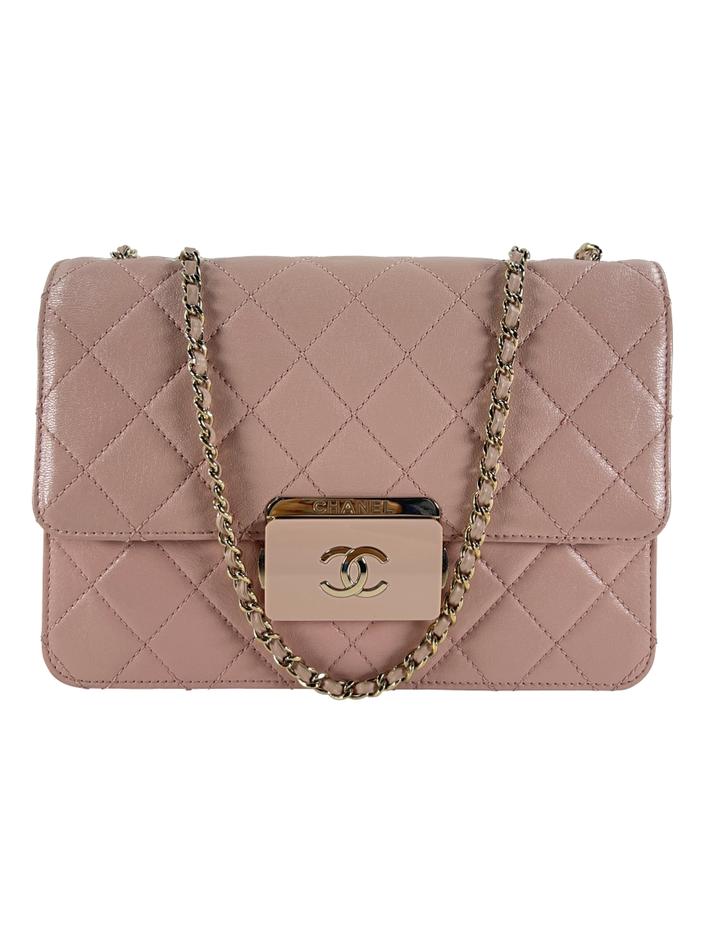 Bolsa Tiracolo Chanel Beauty Lock Flap Rosa - CXVG7 Original