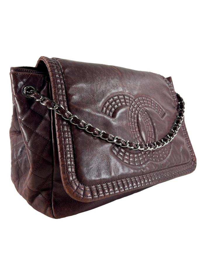 CoCoCHANEL9500円ー9200円 Bolsa Tiracolo Chanel Coco Bengal Accordion Vinho - CTGI33
