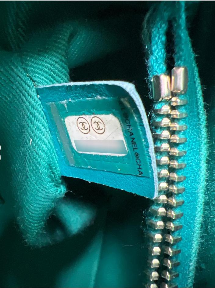 Bolsa Tiracolo Chanel Coco Handle Caviar Verde - DCVZ10 Original ...