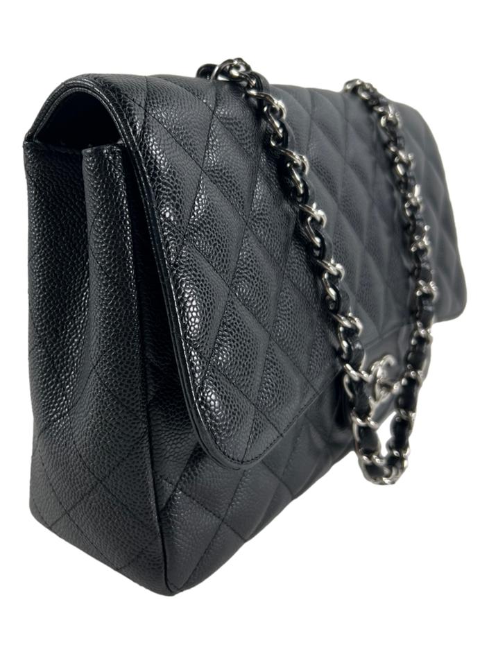 Bolsa Tiracolo Chanel Single Flap Preta - HWR78 Original