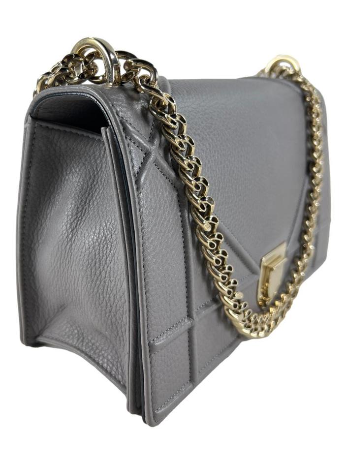 Bolsa Tiracolo Christian Dior Diorama Couro Cinza - ONG227