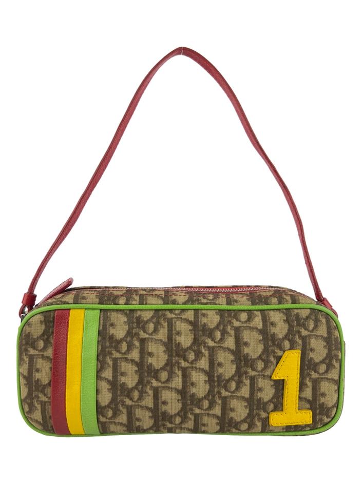Bolsa Tiracolo Christian Dior Rasta Pochette Oblique - COBD2